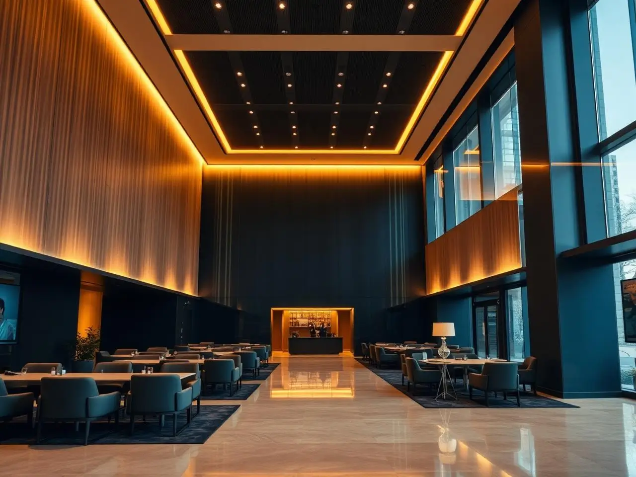 Premium business event lounge